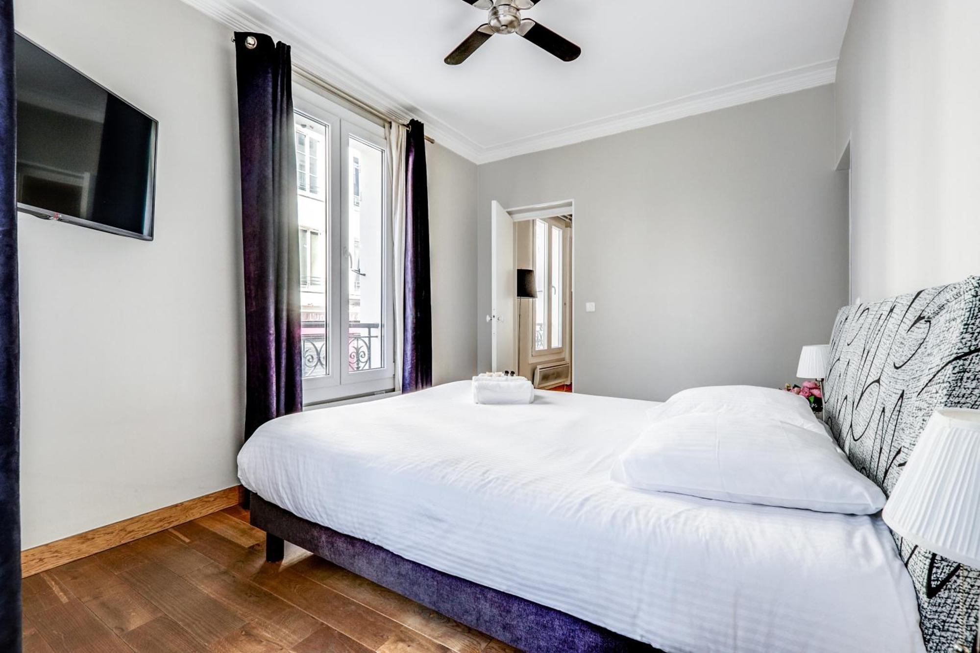 Ac & 10min From Marais L Center Of Apartamento París