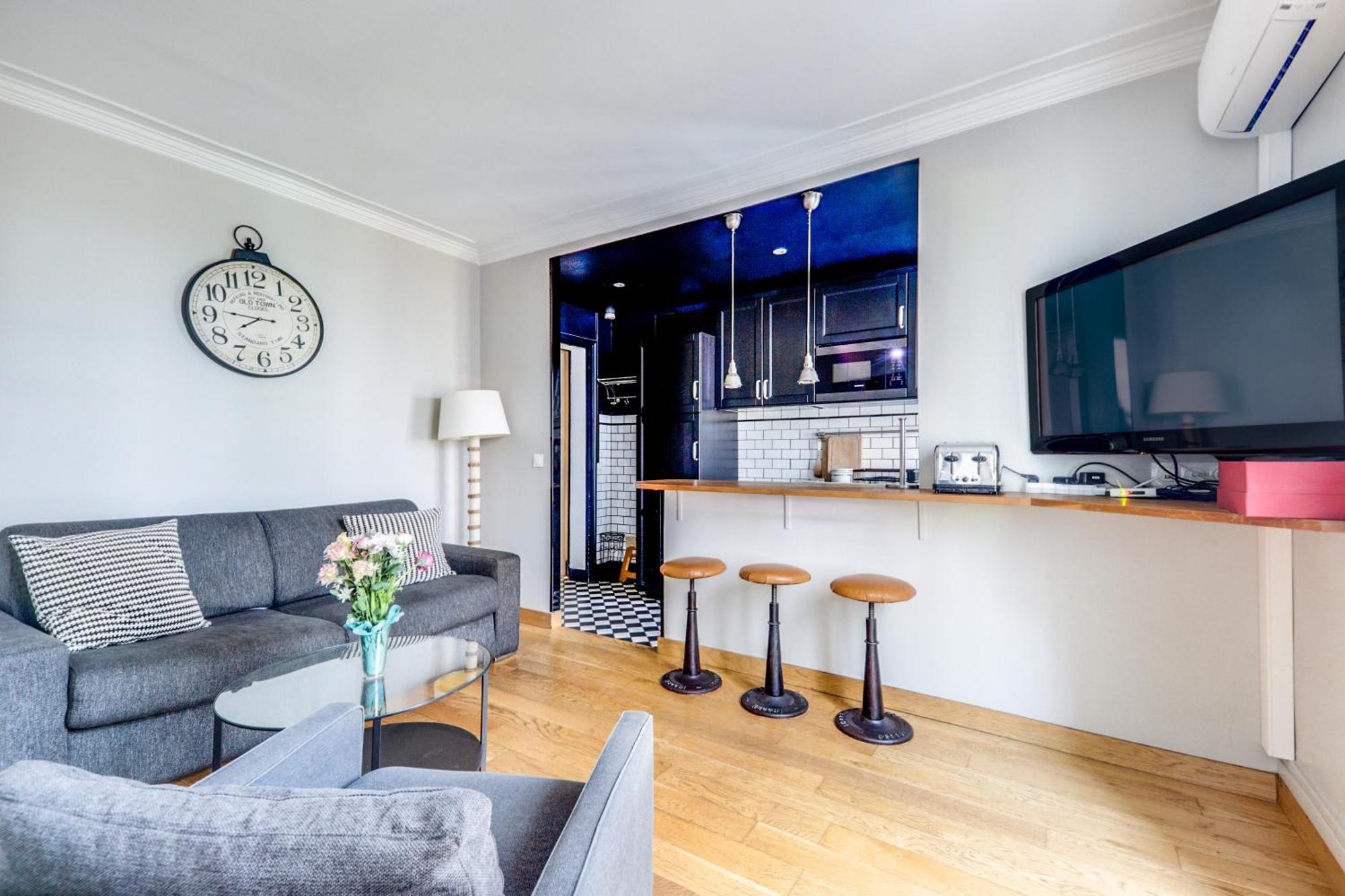 Apartamento Ac & 10min From Marais L Center Of París